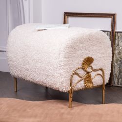 Банкетка Нимфея Какао Бронза