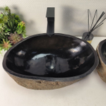 Раковина из речного камня ПАРА! RS-64966 50*33*15 0865