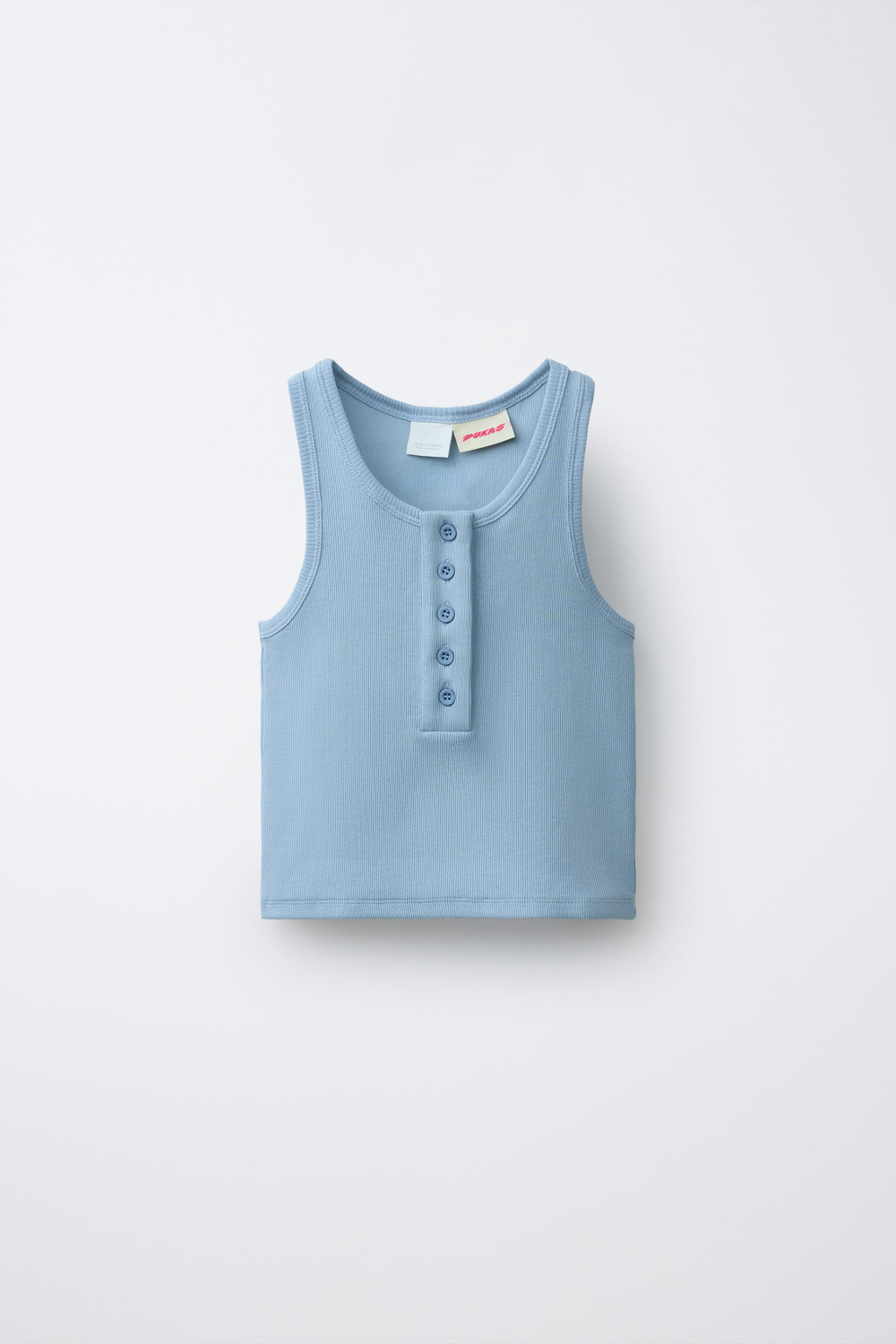 ZARA X PUKAS МАЙКА PUKAS SURF, ГОЛУБОЙ