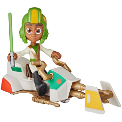 Hasbro Star Wars - Фигурка действия Кай Брайтстар + джетпак Приключения молодых джедаев F8011