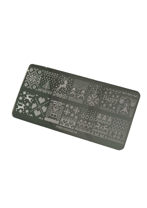 Пластина holiday 014 Pink House