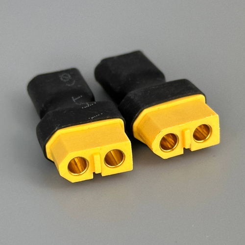 Переходник с XT30 на XT60 для батарей с разъемом XT30 (2 Штуки)