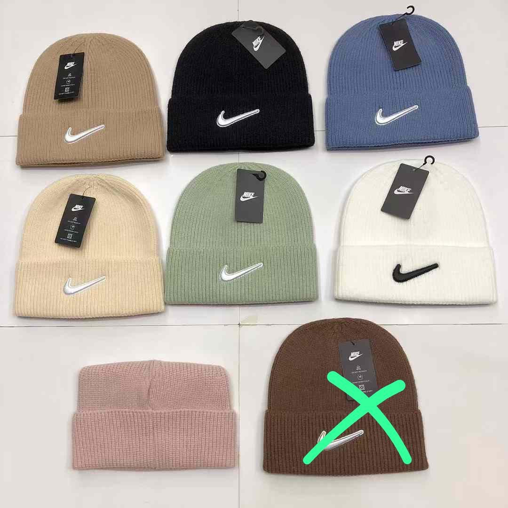 Шапка-бини с отворотом