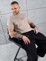 Фуфайка (футболка) мужская Джек-2 Виотекс БЕЖЕВЫЙ