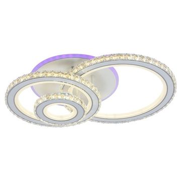 Потолочный светодиодный светильник 8061/3 WHT A 176W+8W RGB белый Profit Light