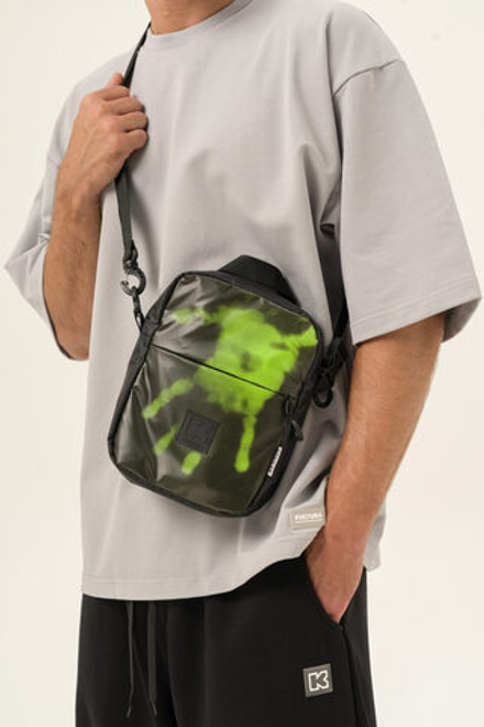 Сумка мессенджер KUL'TURA "THERMO BIG" Зеленый