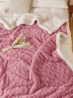 Плед ОВЕЧКА ВЯЗКА  1,5сп