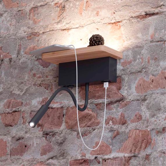 Бра Odeon Light Hightech Woody 3868/8WL