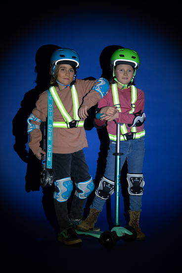 Комплект защиты светоотражающий черный (S) BOX