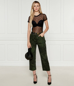 Джинсы Pinko - зеленый(103858 A22L)