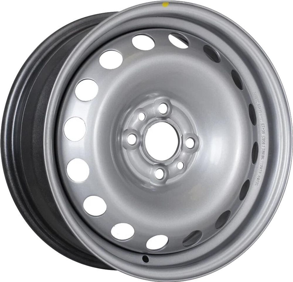 Trebl X40012 6x15 4x98 ET 38 Dia 58.1 (silver)