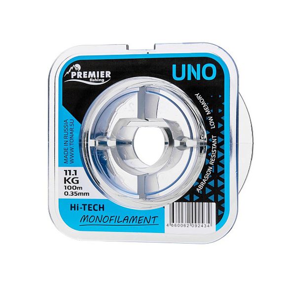 Леска UNO 0,35mm/100m Blue Nylon (PR-U-B-035-100) Premier Fishing