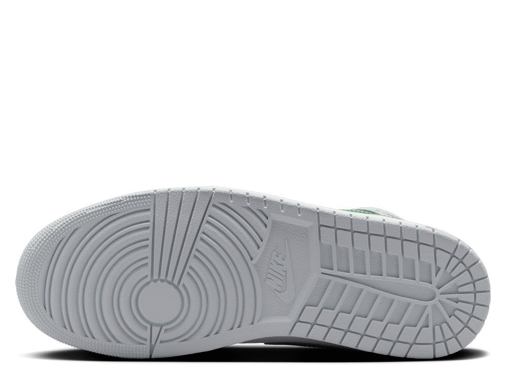 Баскетбольные кроссовки Air Jordan 1 Mid Grey Shoes