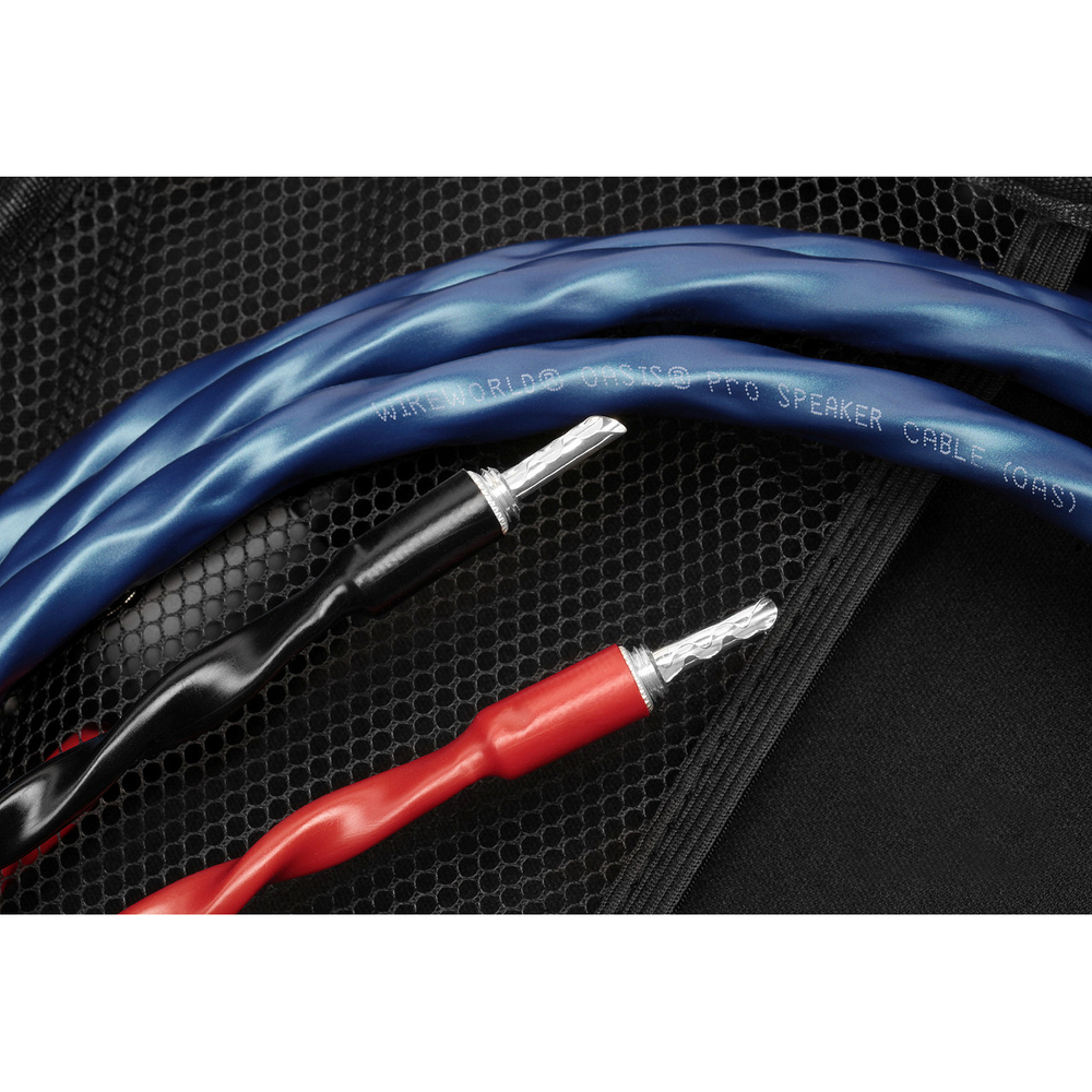 Wireworld Oasis 8 Speaker Cable 3.0m Pair (BAN-BAN), кабель акуст., 3м, "банан", пара. (OAS3.0MB-8)