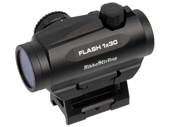 Прицел Nikko Stirling Flash 1x30, 3 МOA, на Weaver (NRD30H)