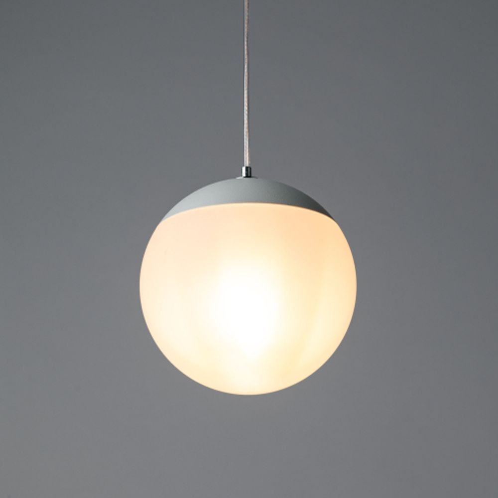 Светильник подвесной (подвес) ЭРА ADELAIDA PL35 WH G9 потолочный шар белый