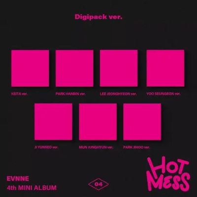 Альбом Evnne - Hot Mess [Digipack ver.]
