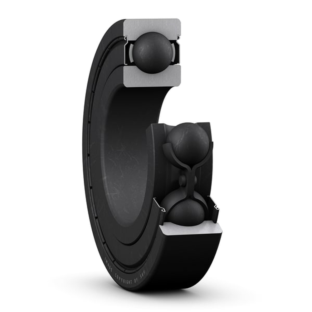 Высокотемпературный радиальный шарикоподшипник с защитными шайбами с обеих сторон 6005-2Z/VA201