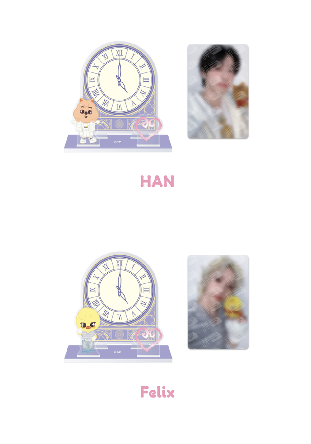 Акриловый стенд Stray Kids SECRET ACRYLIC STAND - SKZ 5'CLOCK