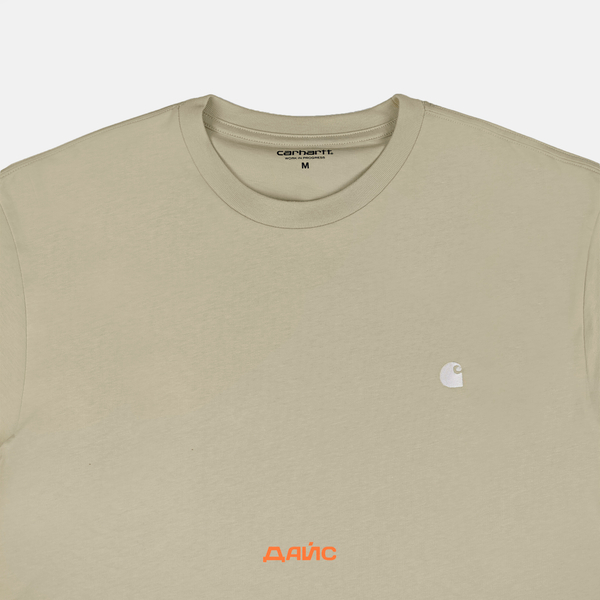 Футболка мужская Carhartt WIP Madison артикул:I033000_beryl Футболка мужская Carhartt WIP Madison артикул:I033000_beryl - купить в магазине Дайс