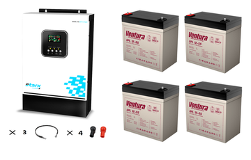 Комплект ИБП Stark Country 5500 INV MAX + АКБ Ventura GPL 12-55 х 4 шт.