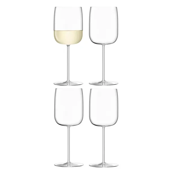 Набор из 4-х бокалов для вина Borough 380 мл