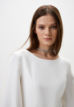 Свадебное платье с открытой спиной