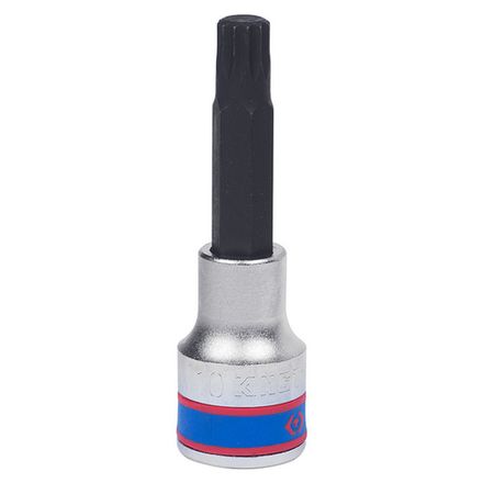 Цена на KING TONY (403610) Насадка (бита) торцевая 1/2", L = 80 мм, SPLINE, M10