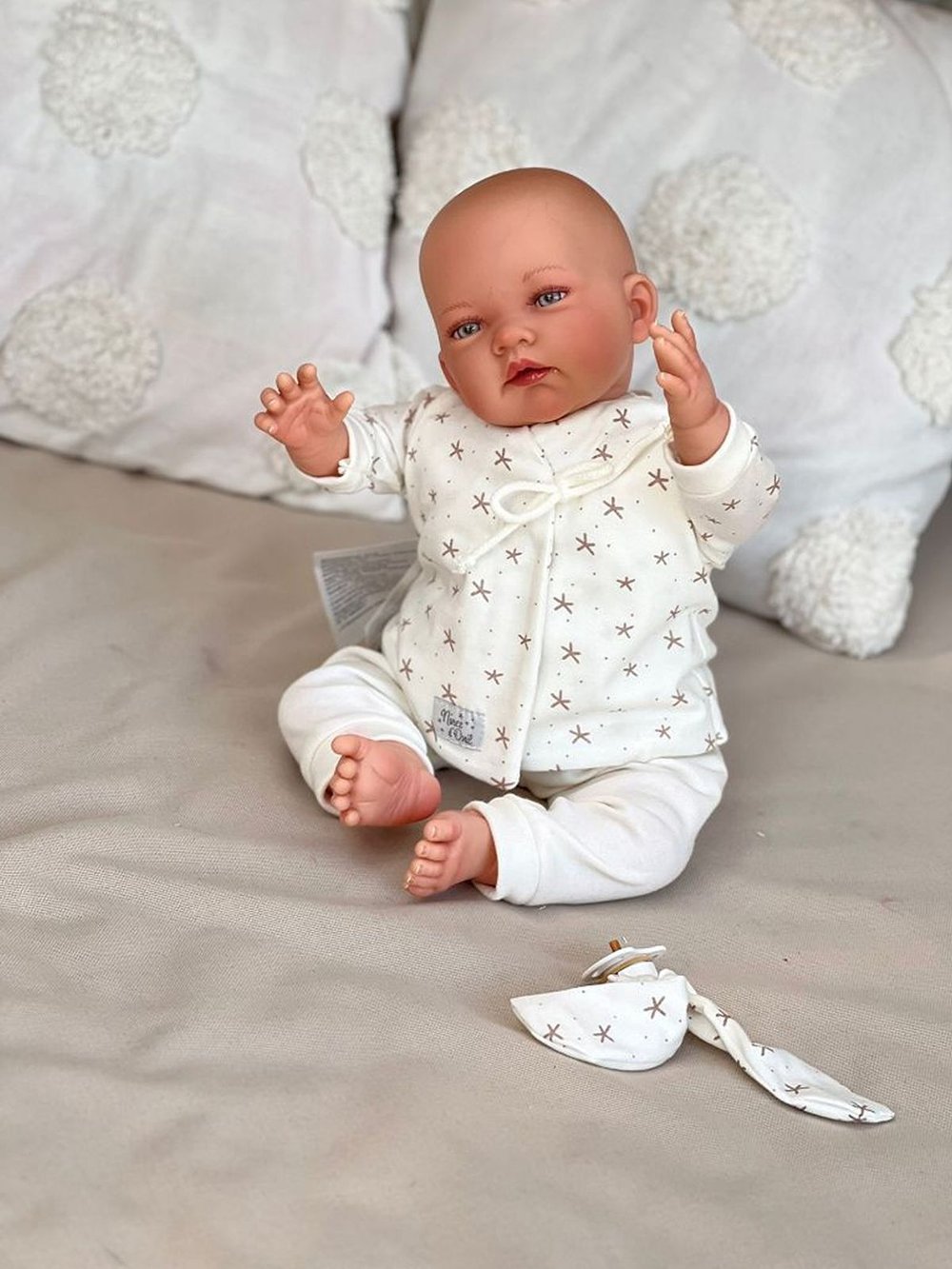 Кукла Реборн Nines 48см Celia мягконабивная (N0212)