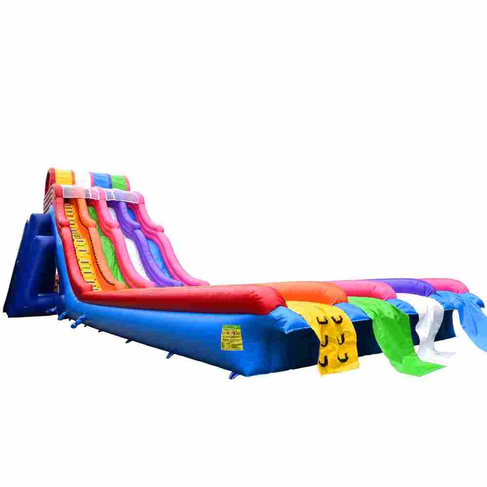 Надувная водная горка «Стремительные спуски», 24*6*8 м