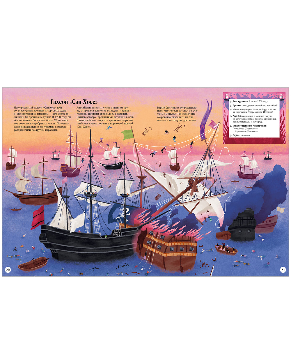 Тайны затонувших кораблей. По следам пиратов в поисках сокровищ