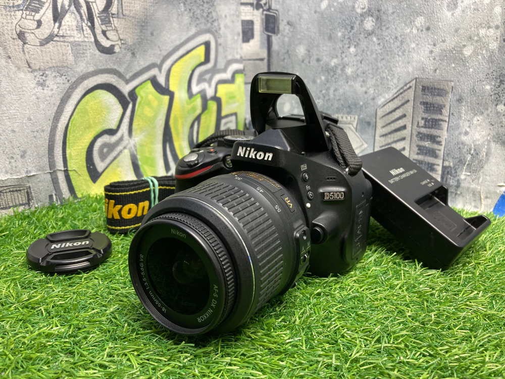 Nikon D5100 Kit 18-55mm 3.5-5.6G VR 13.000 кадров