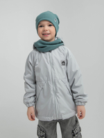 Куртка на флисовой подкладке "Жемчужно-серый"