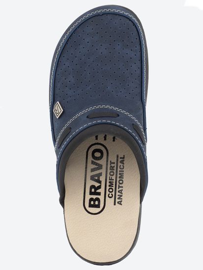 504 | "Ivan 2.0" Мужские тапочки-сабо (темно-синий)