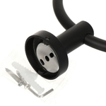 Держатель для полотенец, с кольцом, мет-л, чер, Y9-051