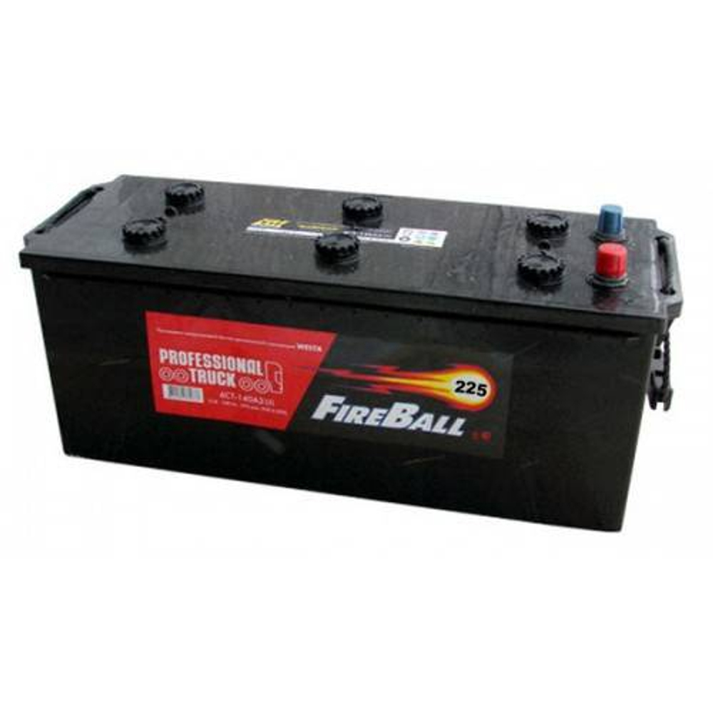 Аккумулятор 6СТ-225 А.ч.,о.п., R+,  Fire Ball