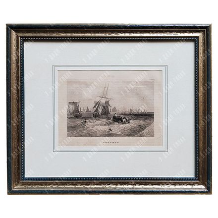 Пейн А. Г. Астрахань. Гравюра на стали. Германия, 1841 г.