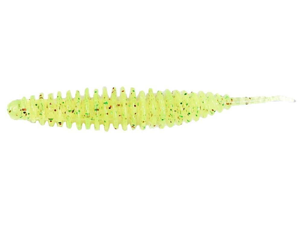 Слаги съедобные искусственные Lucky John TRICK ULTRAWORM 1,4in (35 мм), цвет S15, 12шт.