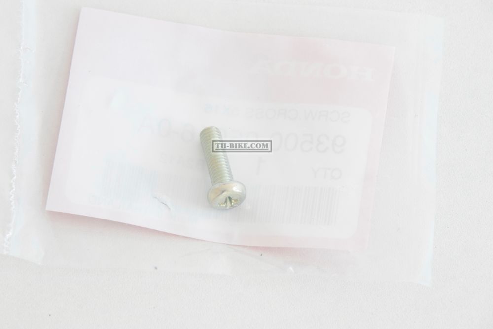 93500-05016-0A. SCREW, PAN, 5X16. HONDA