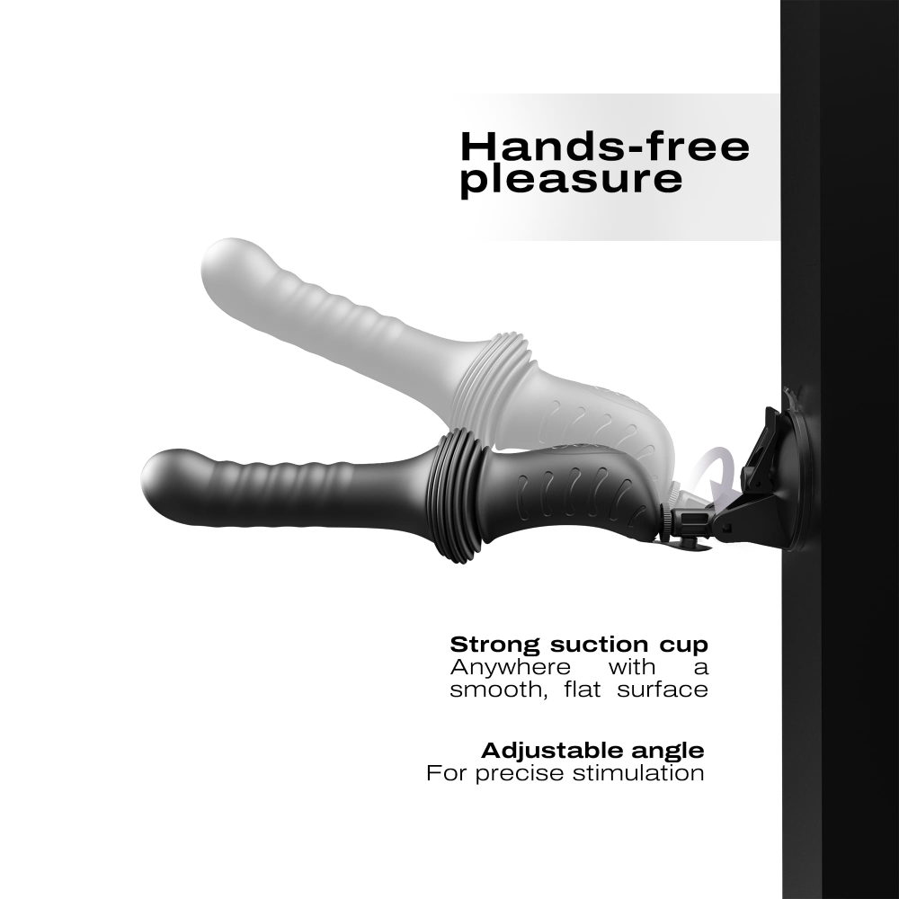 Компактная секс-машина Dorcel Deep Orgasm с возвратно-поступательными движениями (Цвет: черный)