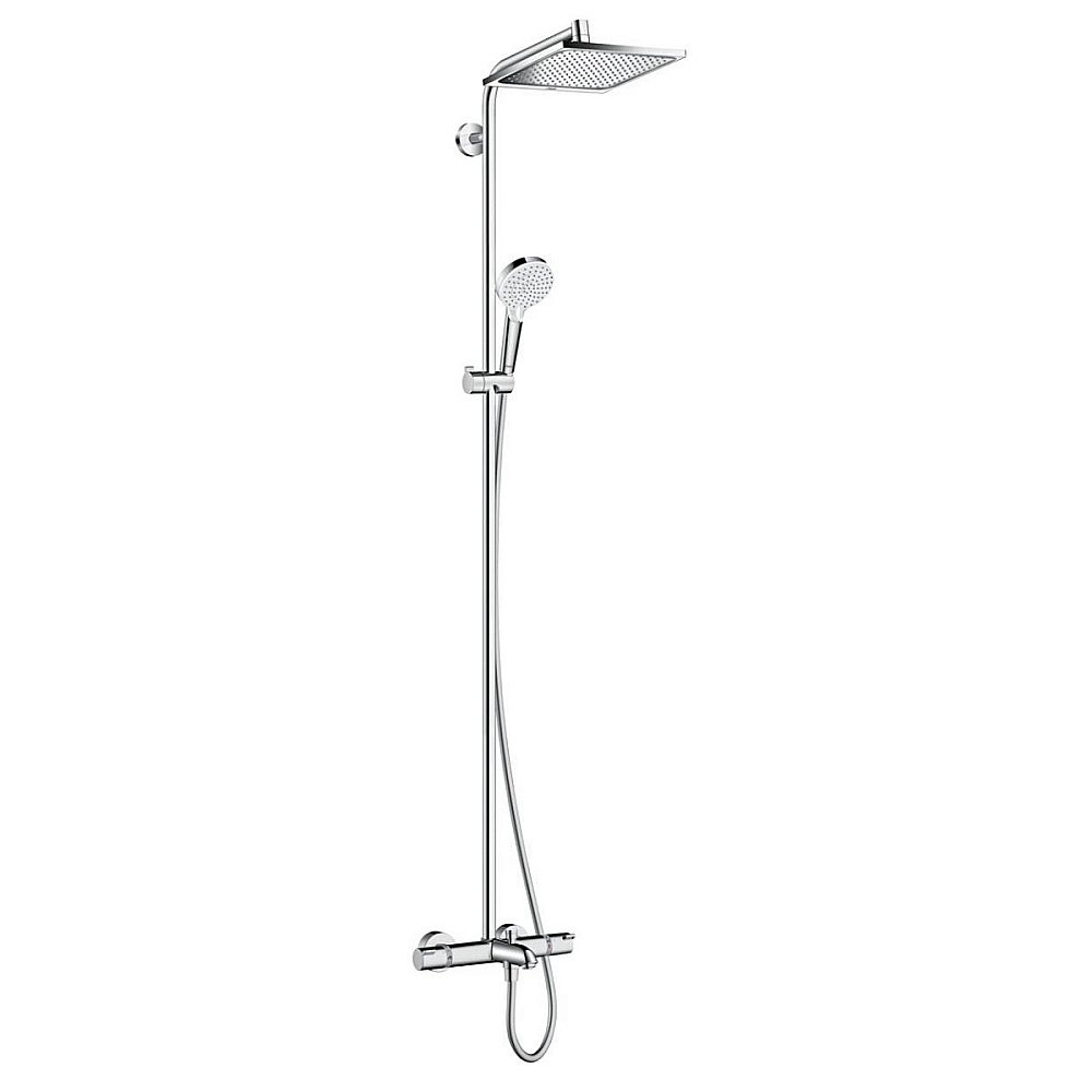 Душевая система Hansgrohe Crometta E Showerpipe 240 1jet 27298000