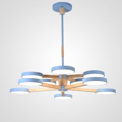 Люстра на штанге TURNA DBL L10 Blue