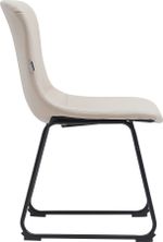 Кресло для посетителей Everprof Expo CF Экокожа Бежевый