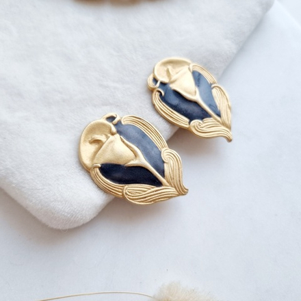 Клипсы Georgiou цветы