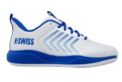 Женские теннисные кроссовки K-Swiss Ultrashot Light Clay - white/dazzling blue/baltic sea