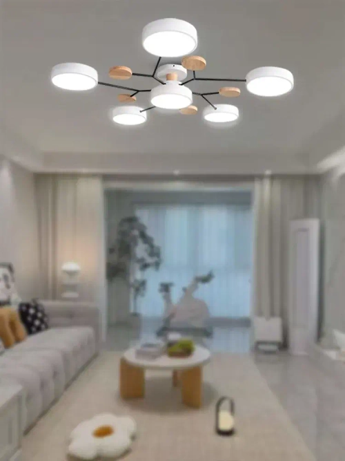 Люстра потолочная светодиодная на кухню, прихожую и спальню,72 Вт