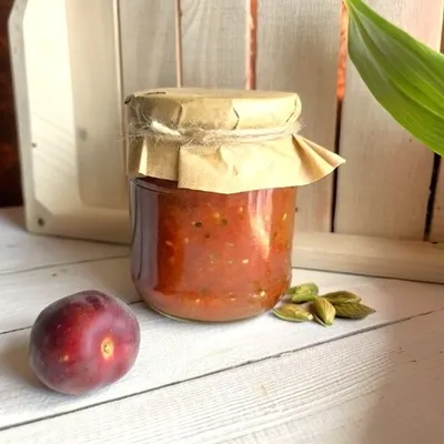 Фотография Джем «Слива» / 250мл купить в магазине Афлора