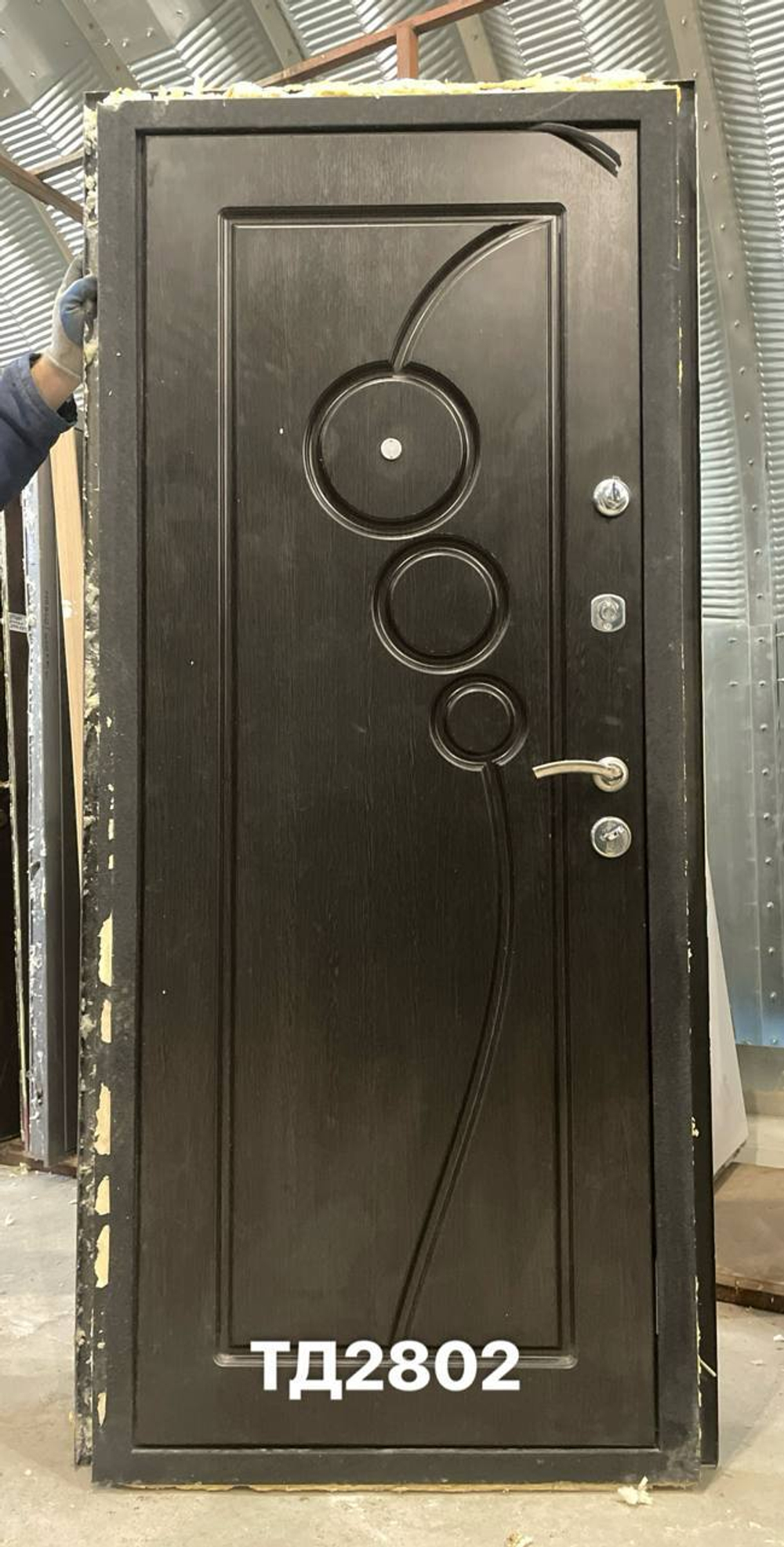 Дверь металлическая Б/У 204(в) х 87(ш) Входная