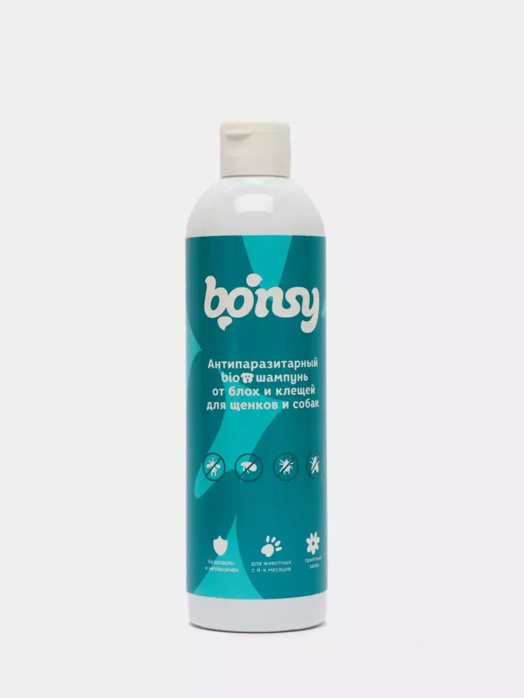 БИО-шампунь Bonsy 250мл антипаразитарный для щенков и собак