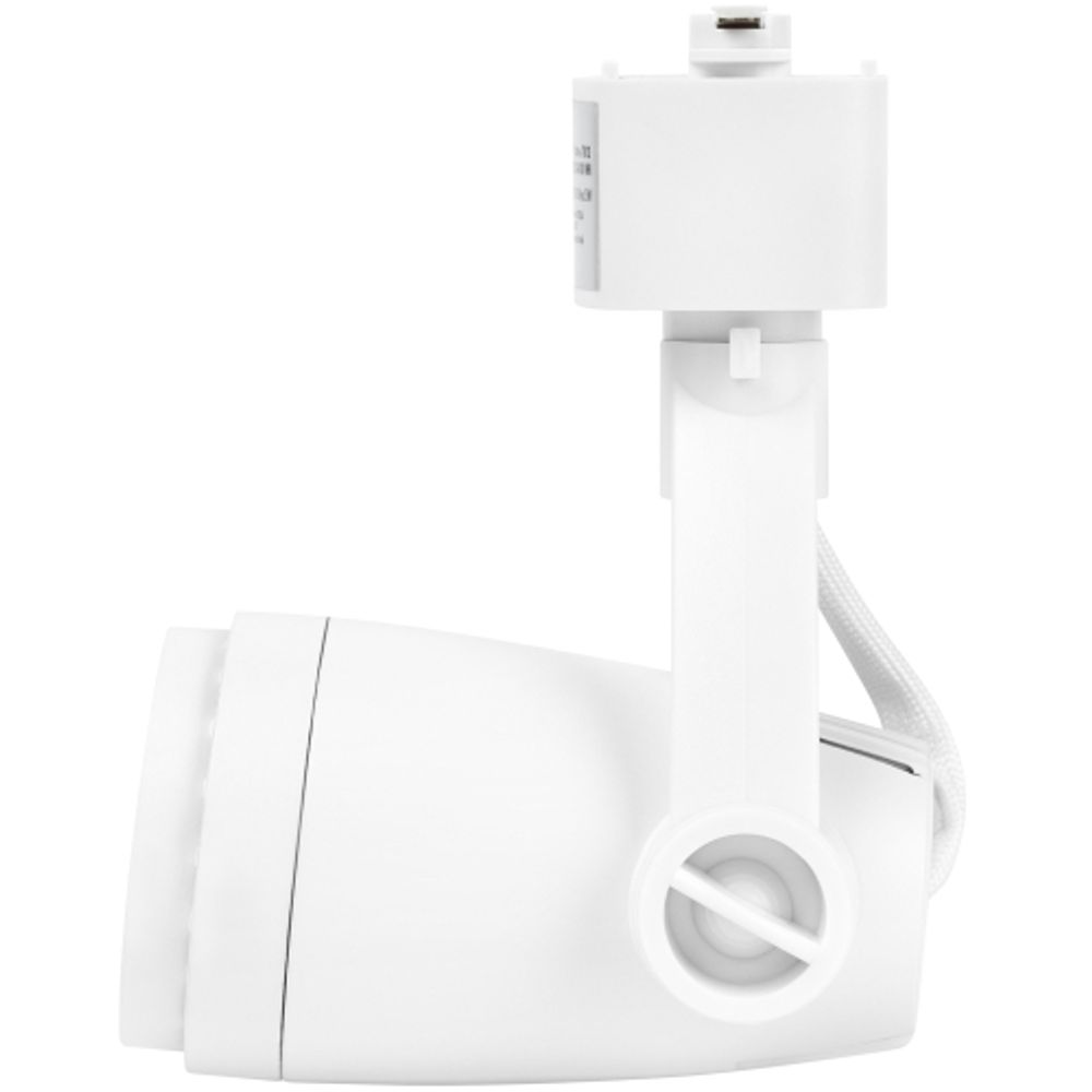 Трековый светильник однофазный ЭРА TR12-GU10 WH под лампу GU10 белый | Однофазные светильники под лампу